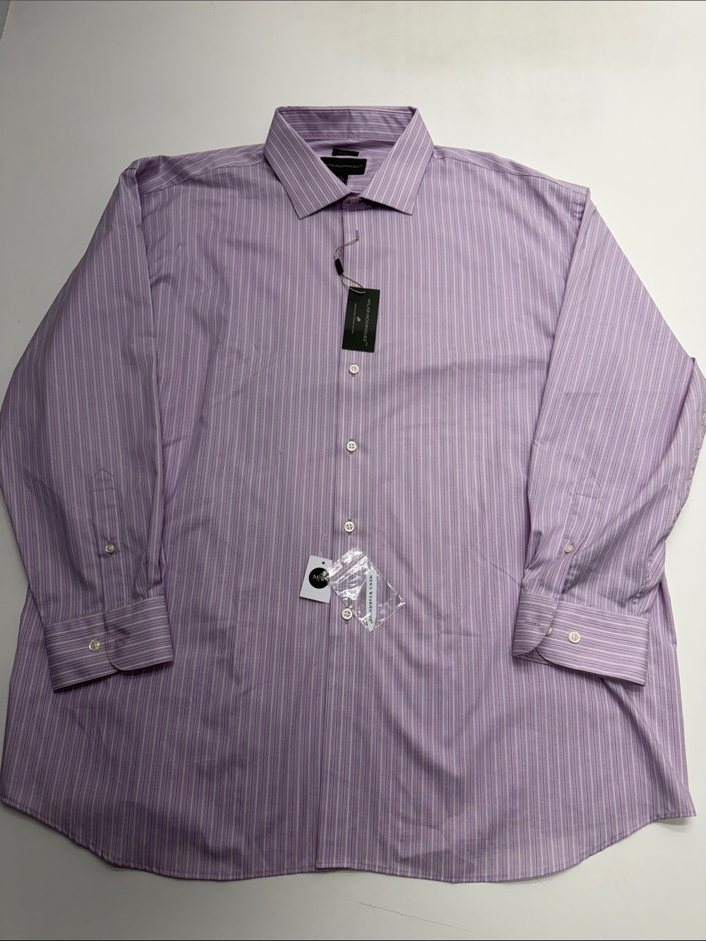 WILKE RODRIGUEZ Men’s 19 Light Purple Dress Shirt